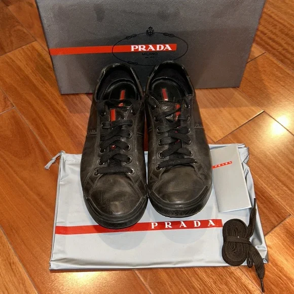 Prada | Shoes | 0 Original Prada Mens Sneaker Shoes With Box  display picture 3